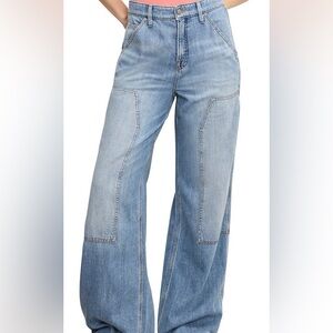 Good American Light Blue Denim Jeans with Tag